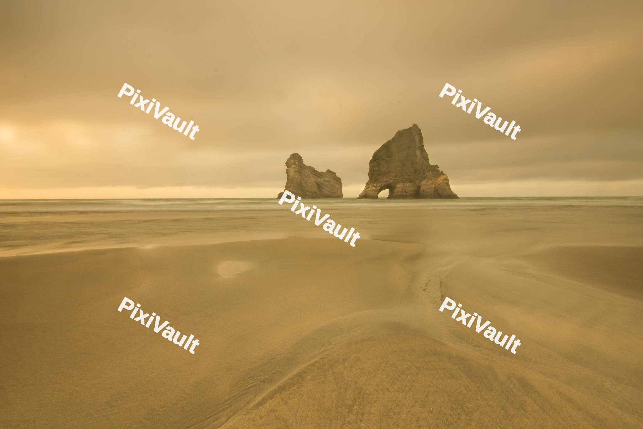Wharariki Beach